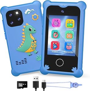 Telefono per bambini per ragazzi e ragazze, cellulare di simulazione portatile <span class=keywords><strong>giocattolo</strong></span> con 2.8 "Touchscreen, regali di compleanno - Product Image 2