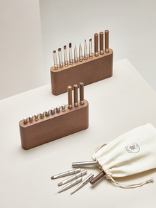 Ensemble <span class=keywords><strong>de</strong></span> pinceaux à ongles interchangeables <span class=keywords><strong>de</strong></span> haute qualité, design original, professionnel, avec des pinceaux ultra fins pour la french manucure - Product Image 3