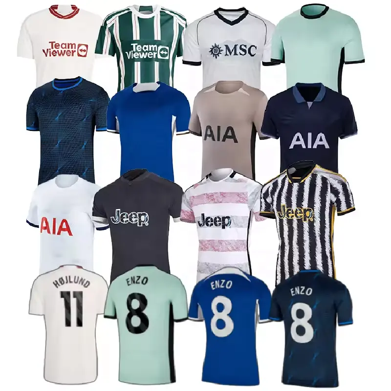 24 25 Best-selling football player training FC jersey Football Shirts Sportswear Soccer Team Uniform for adults soccer wear