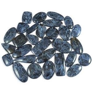 Pietersite Naturelle Cabochon Vente en Gros Formes Mixtes Semi-Précieuses Faite à la Main Guérison Pierres Précieuses Libres Radha Arts Bleu - Product Image 1