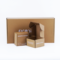 Boîte à colis en carton ondulé haut de gamme tout usage, laminage mat, gaufrage, écologique, taille personnalisée, logo, services postaux express