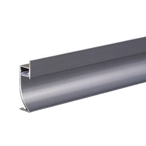 Gömme <span class=keywords><strong>Led</strong></span> süpürgelik gölge boşluk profil alüminyum süpürgelik süpürgelik kabine kaide duvar mühür profili - Product Image 3