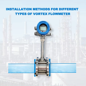Para Vacorda, medidor de flujo de vórtice de alta precisión de acero inoxidable, medidores de flujo de medición de Gas de alta precisión con soporte OEM - Product Image 5