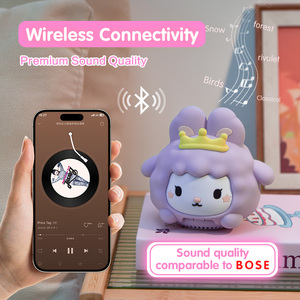 Dễ thương Quà Tặng mềm Silicone điều khiển từ xa loa không dây <span class=keywords><strong>RGB</strong></span> Dimmable LED ánh sáng tùy chỉnh đèn ánh sáng ban đêm cho trẻ em - Product Image 5