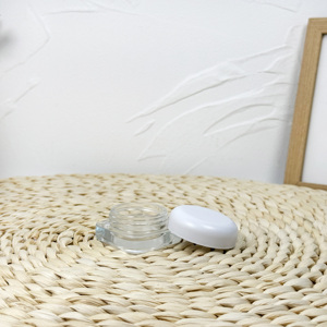 White <b>Glass</b> Jar with CR <b>Lids</b> <b>for</b> Cosmetic <b>Container</b> Skin Cream Concentrates smell Proof with Child Resistant Cap - Product Image 5