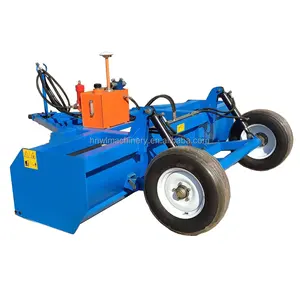 Double control China laser system 3.5m grader scraper agricultural leveling machine laser land leveler with CE certification