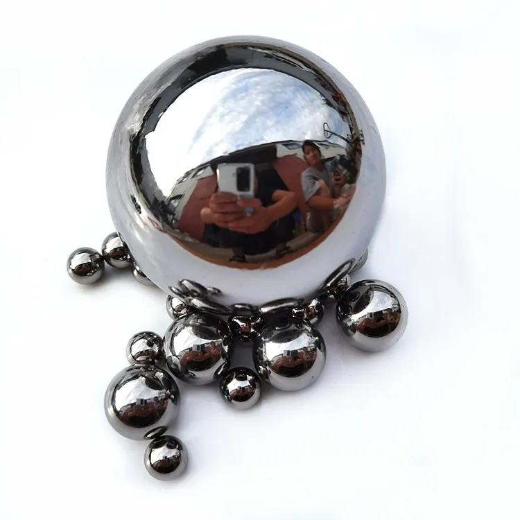 Specchio cinese AISI 2b Ba di alta qualità 201 301 304 317L 321 sfera in acciaio inossidabile