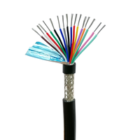 Câble de signal flexible multi-brins RVVP, câble blindé 2-10 brins, cuivre nu, câble de commande isolé en PVC