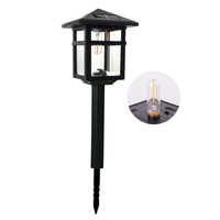 Lampes solaires de jardin au design nouveau 2026, ampoule à filament extérieure pour les allées et les jardins