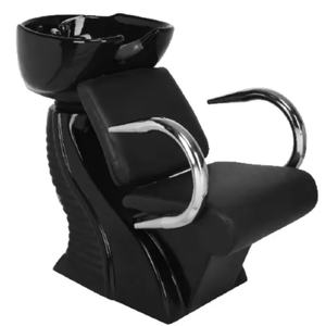 Meilleures ventes de mobilier de salon, bac à shampoing, fauteuil de salon moderne en cuir - Product Image 1