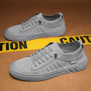 New Men's Mesh Upper Lace-Up Lighted Foam Lining All Seasons Autumn Spring Sports Casual Sneakers - Product Image 3