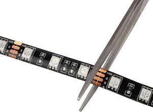 Esann Dc 12V Smd5050 Rgb <span class=keywords><strong>Led</strong></span> <span class=keywords><strong>Strip</strong></span>,16.4ft 60Leds/M Ip65 Set Waterdichte <span class=keywords><strong>Led</strong></span> <span class=keywords><strong>Strip</strong></span> Licht Voor Woonkamer - Product Image 2