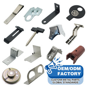 Corte y doblado láser de procesamiento de chapa de acero inoxidable irregular con material de latón de dibujo de muestra - Product Image 1