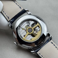 Montre mécanique automatique pour homme de marque haut de gamme, luxe, mode, haute qualité, cadran blanc, calendrier, semaine, phase de lune, multifonction