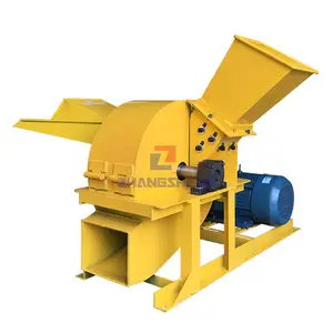 coconut shell grinding agricultural mini diesel wood sawdust crushing machine waste wood crusher machine for biochar pellet