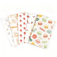 Papier sulfurisé jetable enduit de cire SP2848 pour l'emballage de hamburgers et de frites - Vente en gros