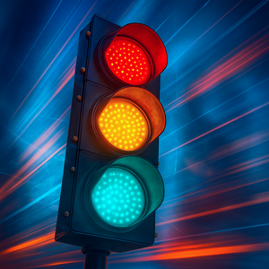 Feux de signalisation piétonniens LED 300 mm d'usine chinoise, écran complet rouge-vert 200 mm, protection IP53/IP55, 100-240 V, en aluminium moulé sous pression - Product Image 3