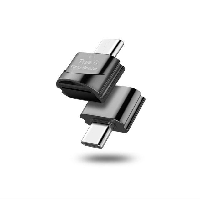 OTG Type C Male to Female USB C to TF Micro Card Reader Adapter