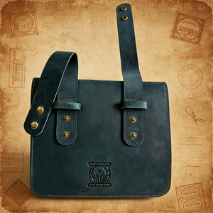 Bolsa de Cintura de <span class=keywords><strong>Cuero</strong></span> Crazy Horse Repujado Vintage, Bolsa de Almacenamiento para Exteriores, Hecha a Mano, para Caza, Senderismo y Camping - Product Image 3