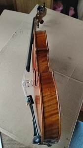 Violon Sinomusik <span class=keywords><strong>Guarneri</strong></span> Cannon 1743 pour joueur professionnel, fait main, tailles 4/4-1/16, table en épicéa, touche en ébène, finition huilée à la main - Product Image 2