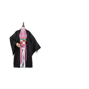 <span class=keywords><strong>Disfraz</strong></span> <span class=keywords><strong>de</strong></span> Guerrero <span class=keywords><strong>de</strong></span> Anime Japonés, Uniforme <span class=keywords><strong>Completo</strong></span>, Chaqueta Haori Estampada, Pantalones Negros, Conjunto para Halloween y Comic Con - Product Image 5
