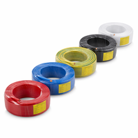 Cable Eléctrico Flexible de Cobre con Aislamiento de PVC, de 1.5mm-50mm, Unipolar, 450/750V, para Construcción de Viviendas