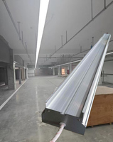 Grosir Pabrik 100mm * 60mm lampu Batten Linear sambungan tak terbatas ultra-panjang untuk proyek konstruksi baru garasi tempat parkir