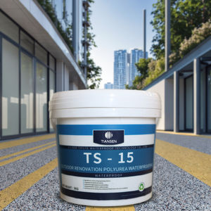 Impermeabilización de poliurea para exteriores moderna, agente de curado de dos componentes, resistente a altas temperaturas, almacén de construcción, sótano - Product Image 1