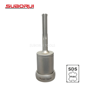 SUBORUI <span class=keywords><strong>Precio</strong></span> de Fábrica al por Mayor Broca Profesional de Alta Resistencia con Diseño de una Sola Pieza y Vástago SDS Max para Taladro de Tierra - Product Image 1