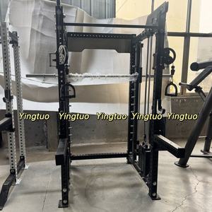 業務用ユニセックス3in1多機能総合トレーニングフィットネス機器スミススクワットガントリーエクササイズ - Product Image 4