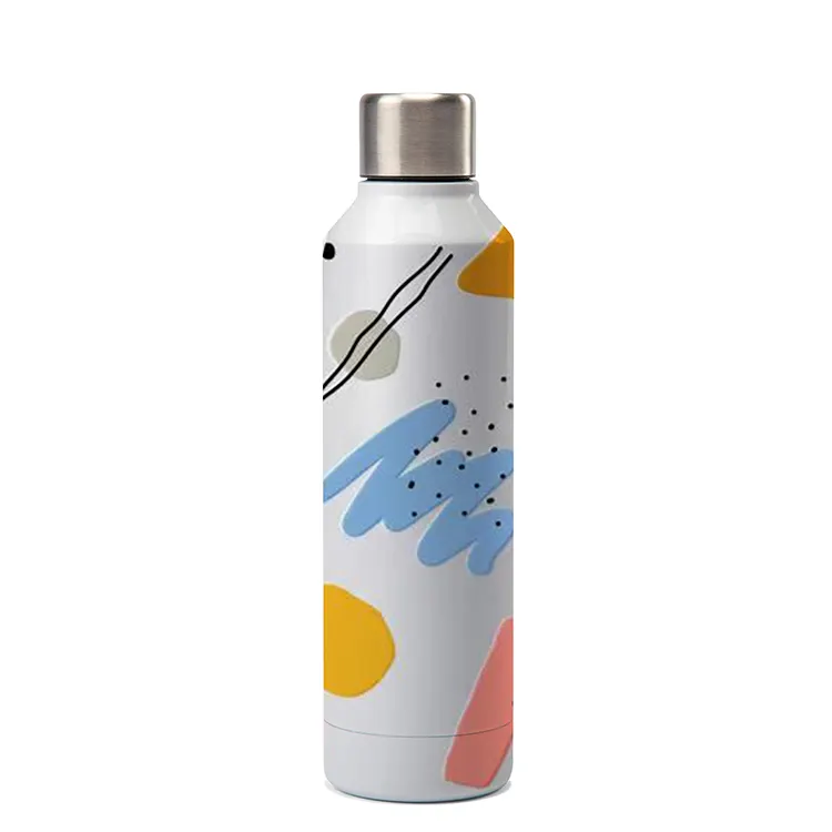 Recycled Stainless Steel Insulated Sports Water Bottle Manufacturer Thermal Bottle 500ml UV