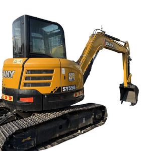 Mini-pelle Sany SY55U d'occasion de 5.5 tonnes Pelleteuse d'occasion de haute qualité Machines de chantier - Product Image 1