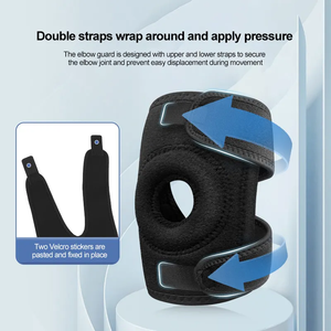 Bantalan pelindung yang dapat disesuaikan, pelindung pergelangan kaki tenis, penopang siku dan siku - Product Image 6