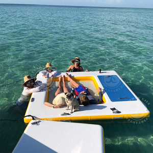 Plataforma Flotante Inflable para Lago o Piscina, con Capacidad para 100-500 kg, Certificación CE, Ideal para Moto Acuática, Bote o Hamaca Acuática - Product Image 5