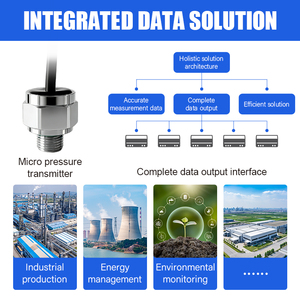 Mini Trasmettitore di Pressione in Acciaio Inox 10 Bar, Protezione IP65, 4-20mA, per Gas e Liquidi - Product Image 5