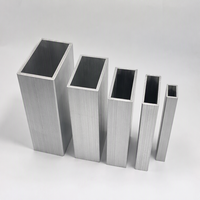 Profilés en U et en C en aluminium extrudé sur mesure, alliage 6063, usinés CNC, sections de support de cadre industriel