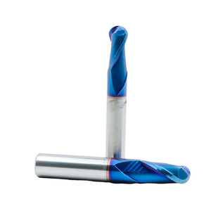 Cobalt-Blue <strong>Nano</strong> Radius Ball Nose <strong>End</strong> <strong>Mill</strong> CNC Tools <strong>End</strong> <strong>Mill</strong> <strong>End</strong> <strong>Mill</strong> Cutter Cheapest 50mm/100mm/150mm - Product Image 1