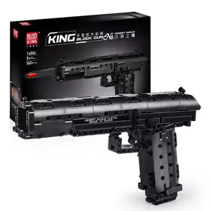 MOLD KING Desert Eagle Plastiks pielzeug Gun Bricks Shotgun Baustein Spielzeug Gun Educational Assem ble Building Blocks Spielzeug