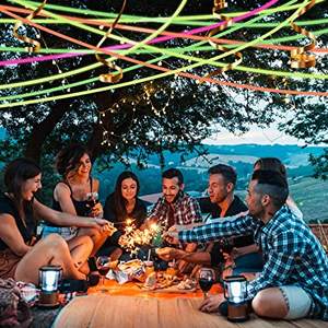 Banderole fluorescente, banderole de fête, crêpe, rouleau de papier, <span class=keywords><strong>guirlande</strong></span> suspendue, toile de fond classique, décoration pour fourniture de fête de noël - Product Image 6