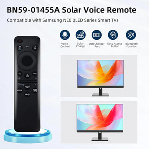 Télécommande vocale solaire de remplacement BN59-01455A compatible avec les téléviseurs <span class=keywords><strong>Samsung</strong></span> NEO <span class=keywords><strong>QLED</strong></span>, télécommande vocale pour les meilleurs téléviseurs - Product Image 4