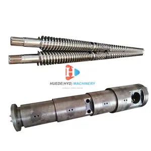 Conical Twin Screw and Barrel Double Screw and Barrel for Plastic Extruder