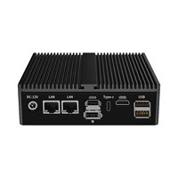 Mini PC Intel N5105 Quad Core DDR4 5 Port LAN D-sub DB9 Soft Router Sistem Keamanan Siber Firewall Sistem Komputasi Terintegrasi