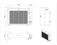 Offre Spéciale Kit de Refroidissement à Eau pour Radiateur 12KW Compatible avec 2 Unités S21 Hyd S19 Hyd pour Minage Crypto ASIC Antminer S23 S21+hydro S19 Pro+ Hyd