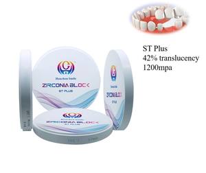 Prezzo del blocco di zirconio dentale da 98mm, St Plus bianco bianco Cadcam <span class=keywords><strong>Zirconia</strong></span> dentale - Product Image 4