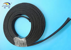 Manchon de protection pour gaine de câble tressée extensible automobile tresse en polyester <span class=keywords><strong>Agptek</strong></span> gestion des fils manchon de câble tressé - Product Image 6