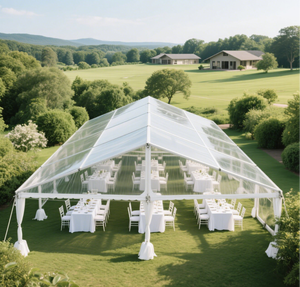 Tente de réception pour cérémonie d'ouverture, tente événementielle personnalisée, <span class=keywords><strong>grande</strong></span> tente en alliage d'aluminium imperméable avec doublure de plafond décorative - Product Image 1