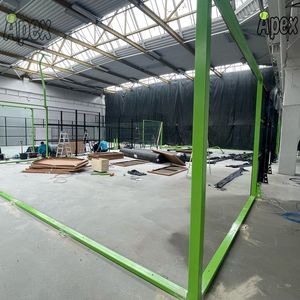 Qfan Padel Court Padel Net and Posts 3mm Grosor Q235 Tube Tennis Net Padel Court Proveedor Cancha De Padel Cancha - Product Image 5