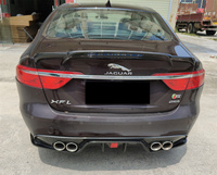Kit de carrosserie de diffuseur de lèvre arrière en fibre de carbone pour XE XEL XF XFL Car Body Kits