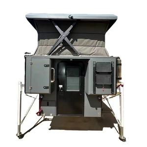 รางสไลด์อลูมิเนียมสำหรับรถกระบะ Nissan <span class=keywords><strong>NAVARA</strong></span> TP03หลังคารถออฟโรดกล่อง ute Camper - Product Image 2