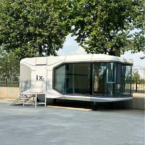 Cápsula espacial de estilo moderno, tablero de actividades, casa de contenedores, casas móviles, casas pequeñas portátiles prefabricadas móviles, venta de Hotel - Product Image 5
